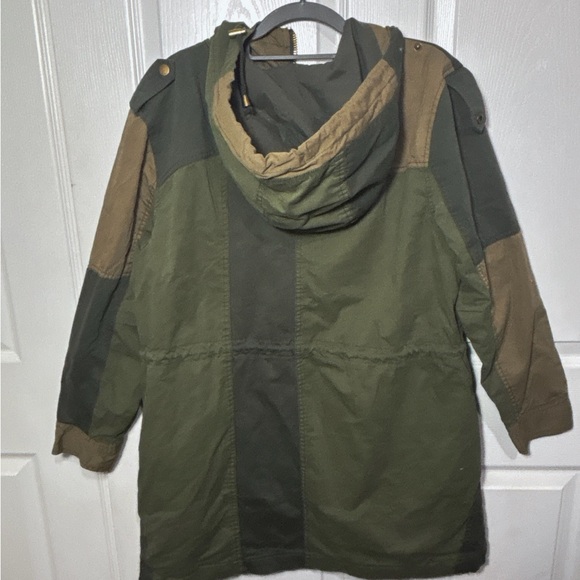 ASOS Patchwork Utility Parka Jacket - Picture 2 of 2